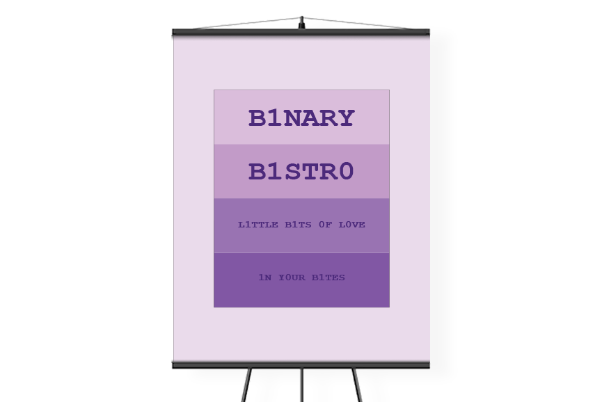 Binary bistro@0.5x Binary bistro@0.5x